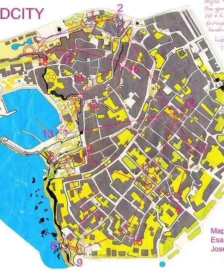 Antalya Tourist Map