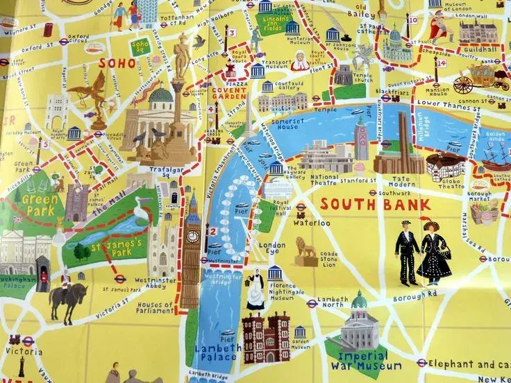 London Tourist Map
